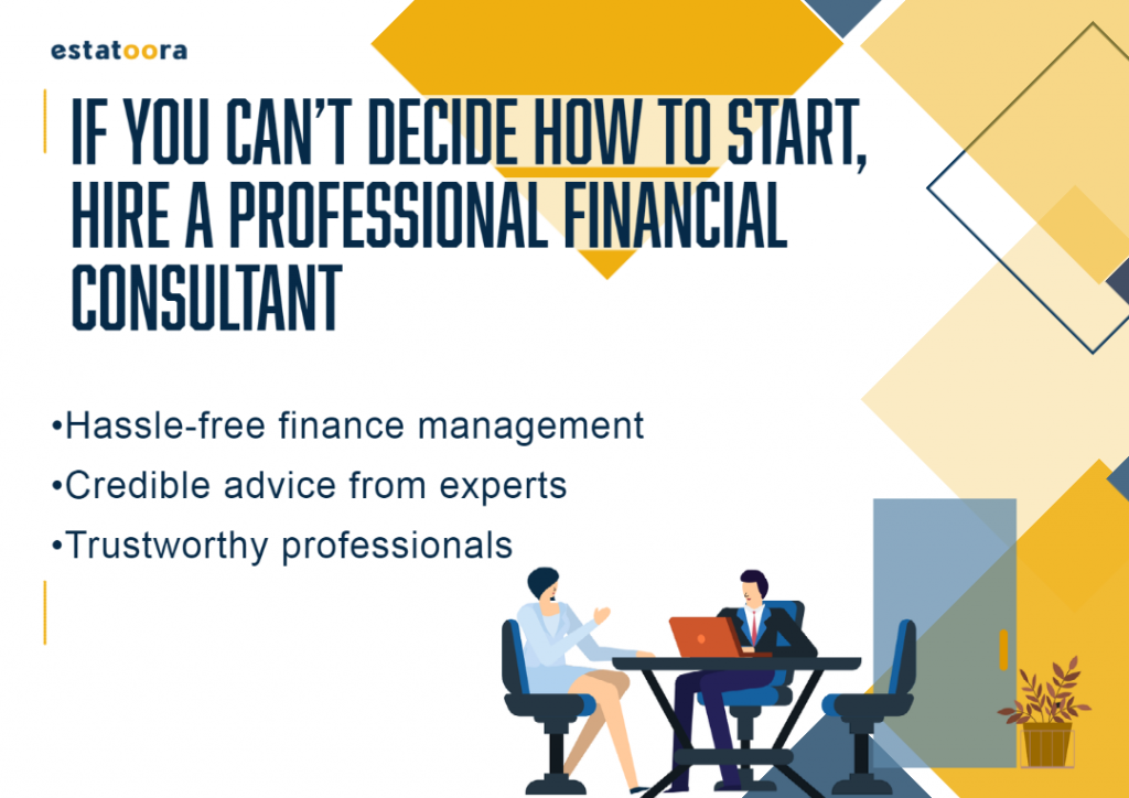 hire a professional financial consultant