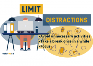 limit distractions