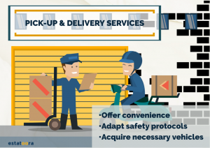 pickup and delivery services